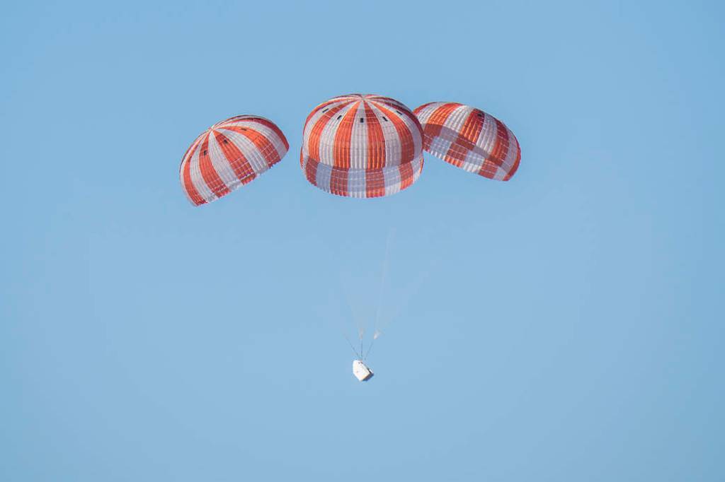 Crew Dragon Parachutes Tested