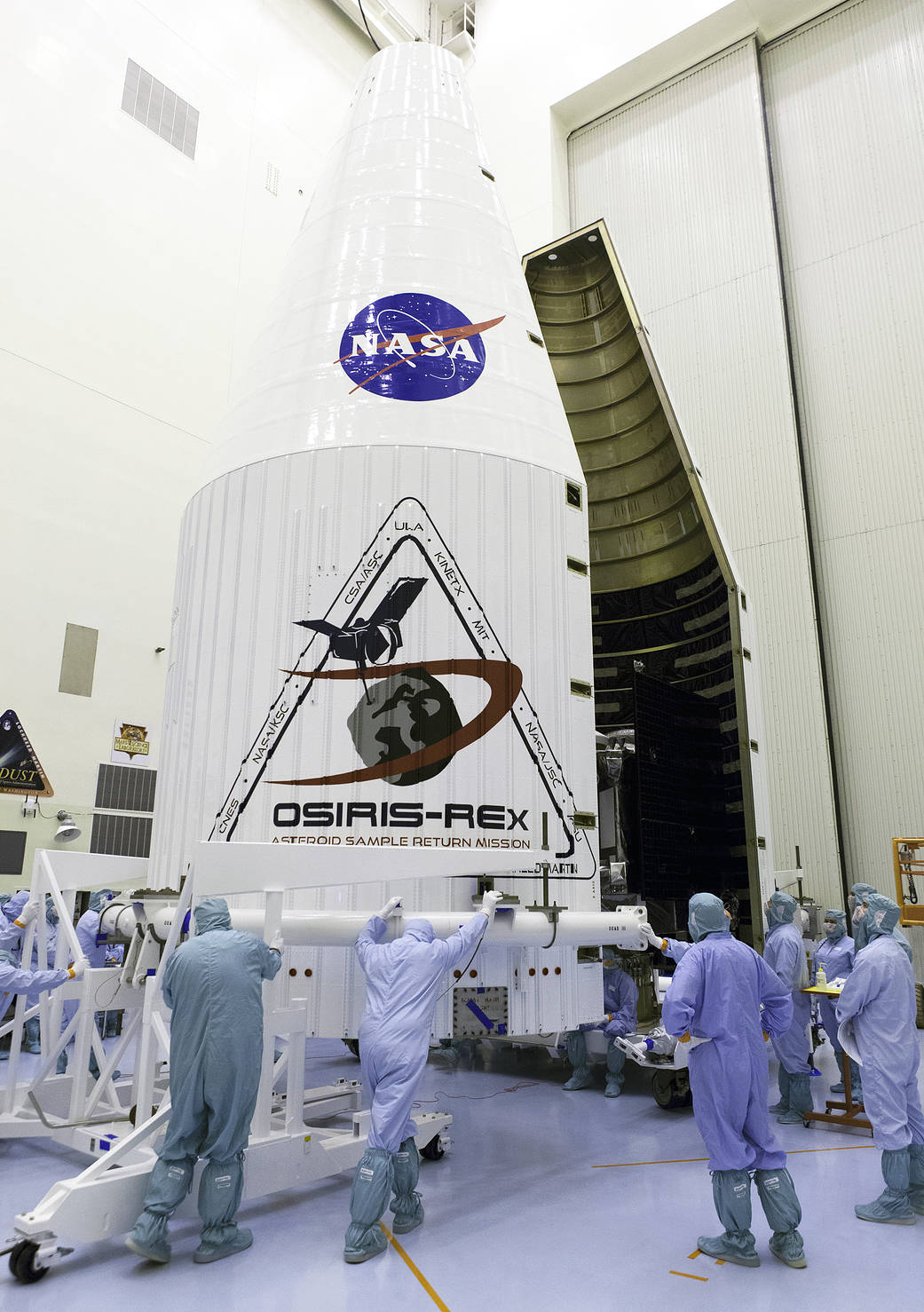 OSIRIS-REx Encapsulated