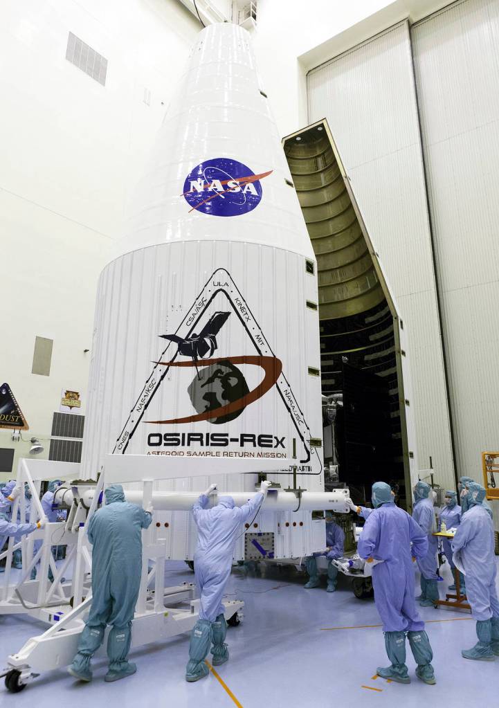 OSIRIS-REx Encapsulated