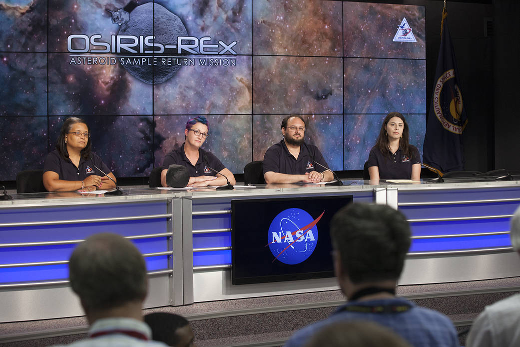 OSIRIS-REx Science Briefing