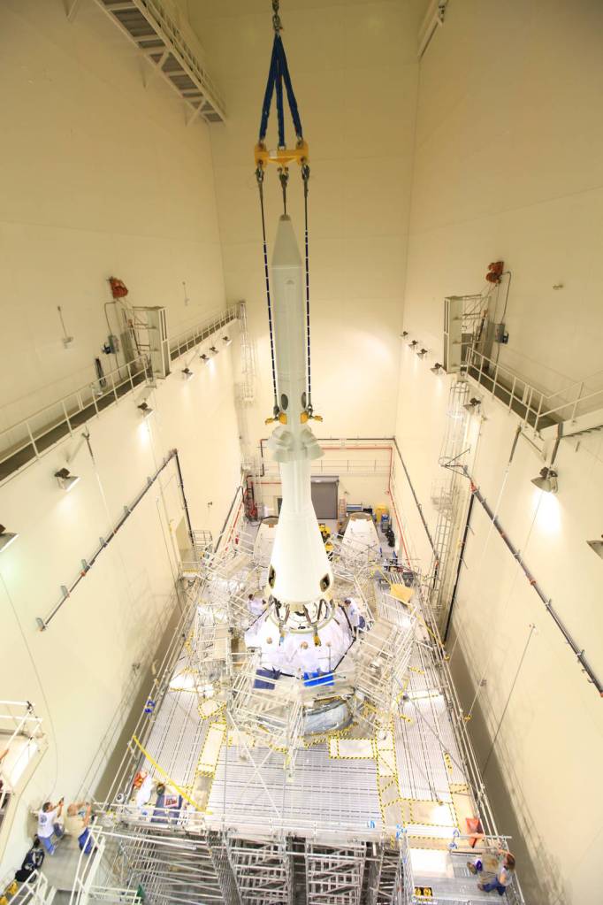 Orion’s Launch Abort System Installed