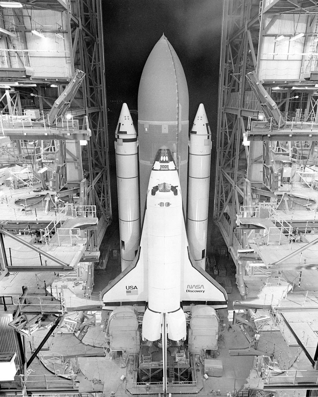 This week in 1984, space shuttle Discovery and STS-41D launched from Kennedy Space Center. 