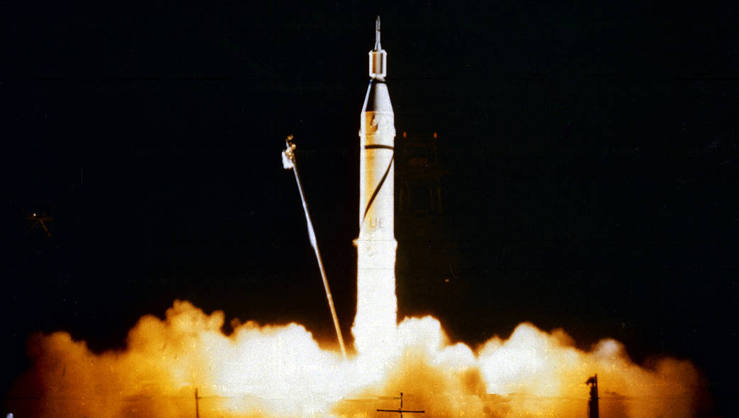 Liftoff of Explorer 1