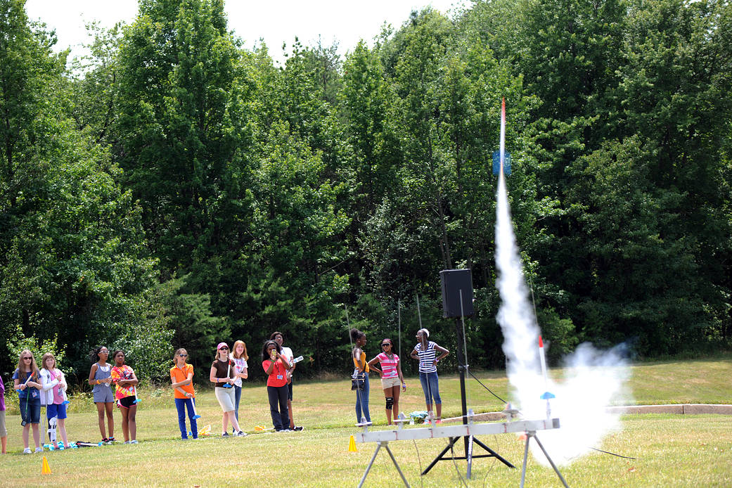 photo of SISTERS program activities at NASA Goddard in 2012