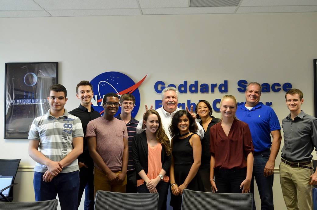 NASA Goddard SCaN interns summer 2016