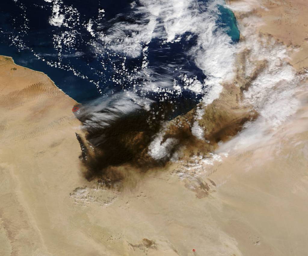 Oil Fires in Libya Continue