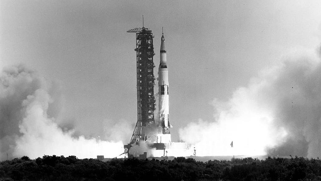 Apollo 11 liftoff