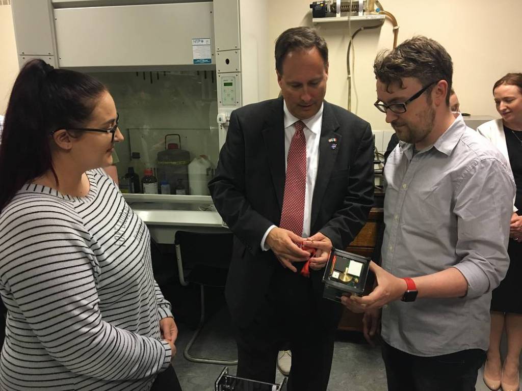 Acting NASA Administrator Robert Lightfoot Visits the University College Dublin School of Physics