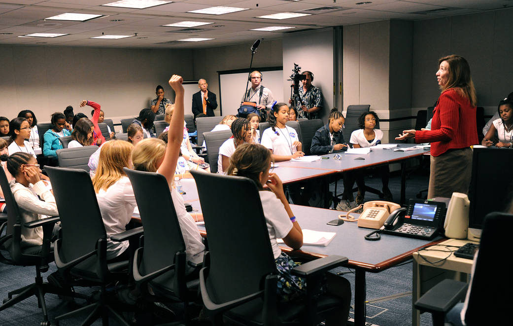 photo of SISTERS program activities at NASA Goddard in 2012
