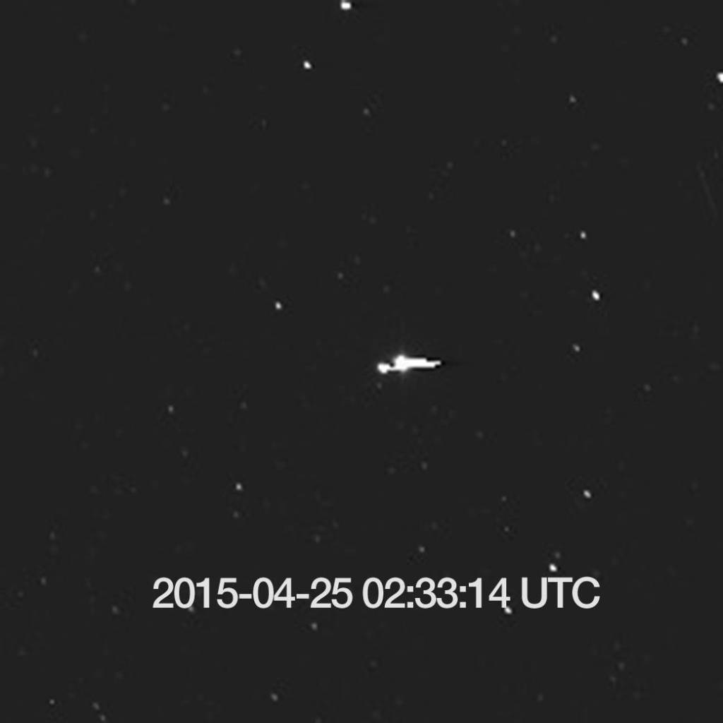 LORRI 2015-04-25 02:33:14 UTC