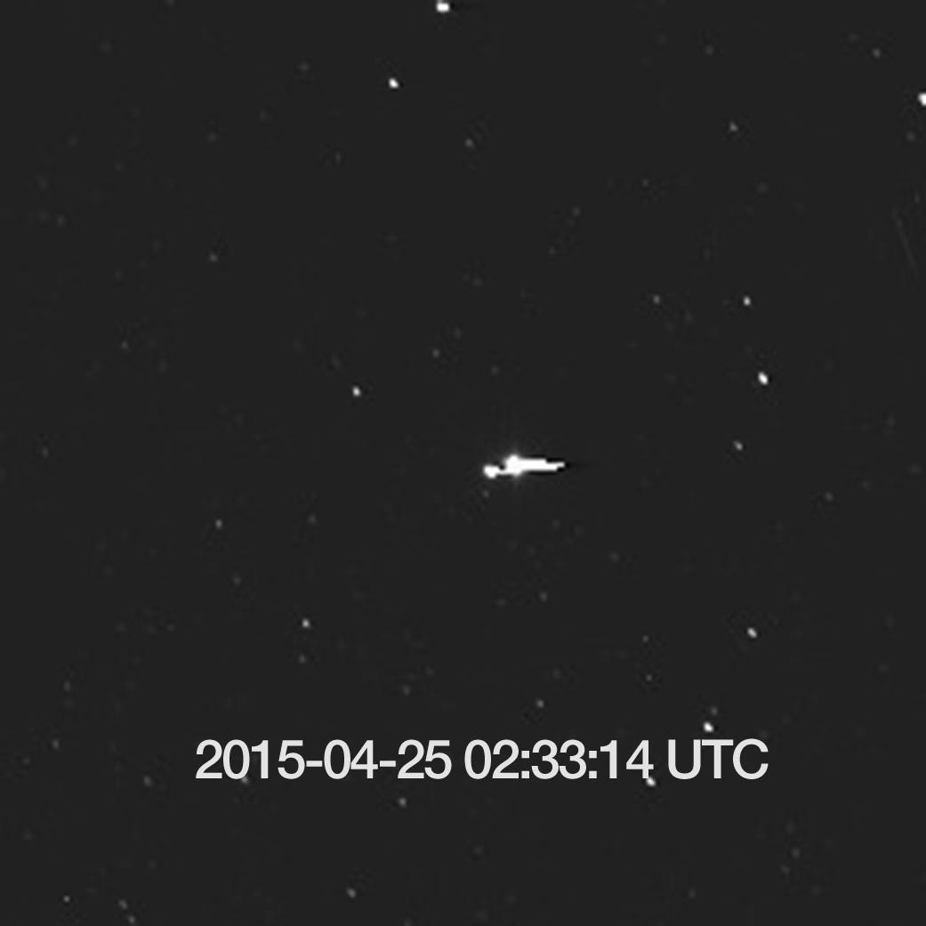 LORRI 2015-04-25 02:33:14 UTC