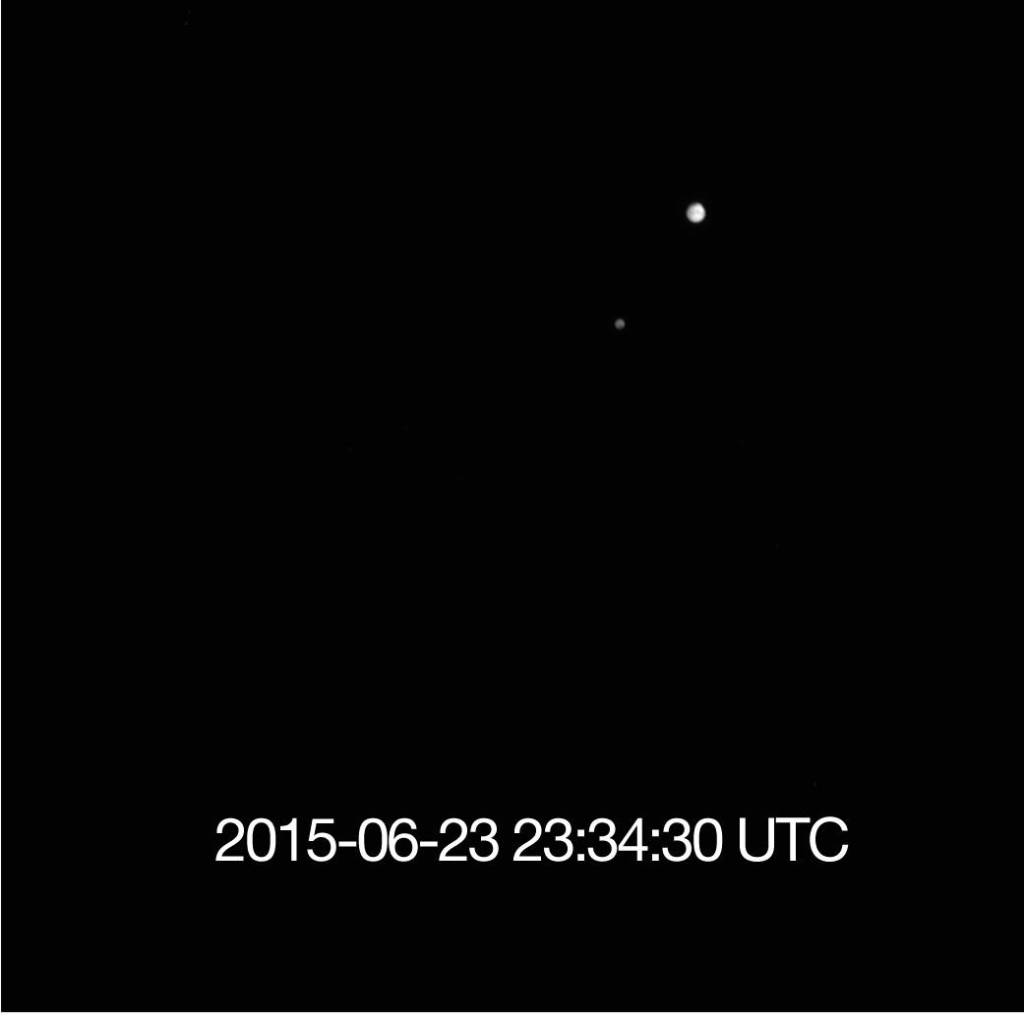 LORRI 2015-06-23 23:34:30 UTC