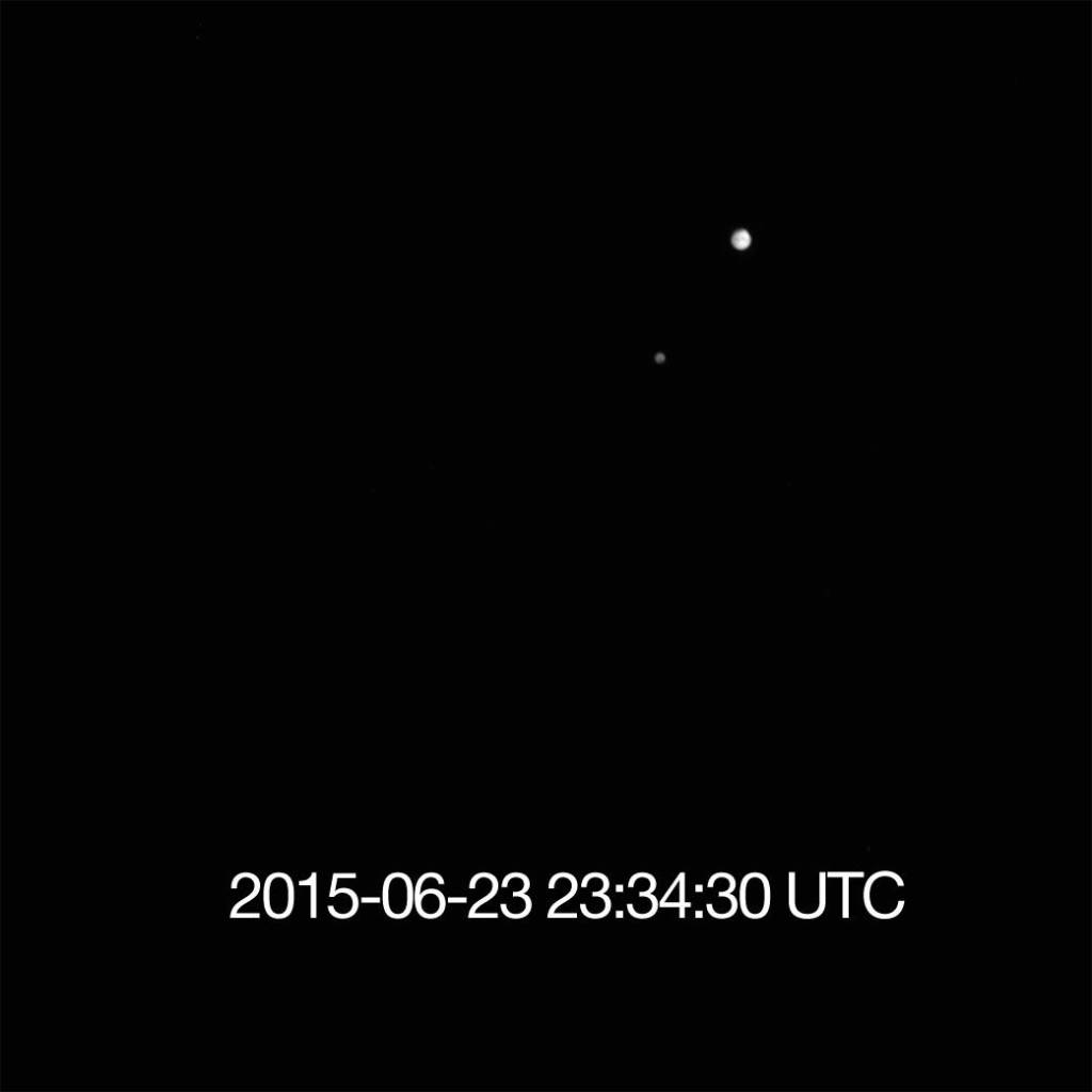 LORRI 2015-06-23 23:34:30 UTC