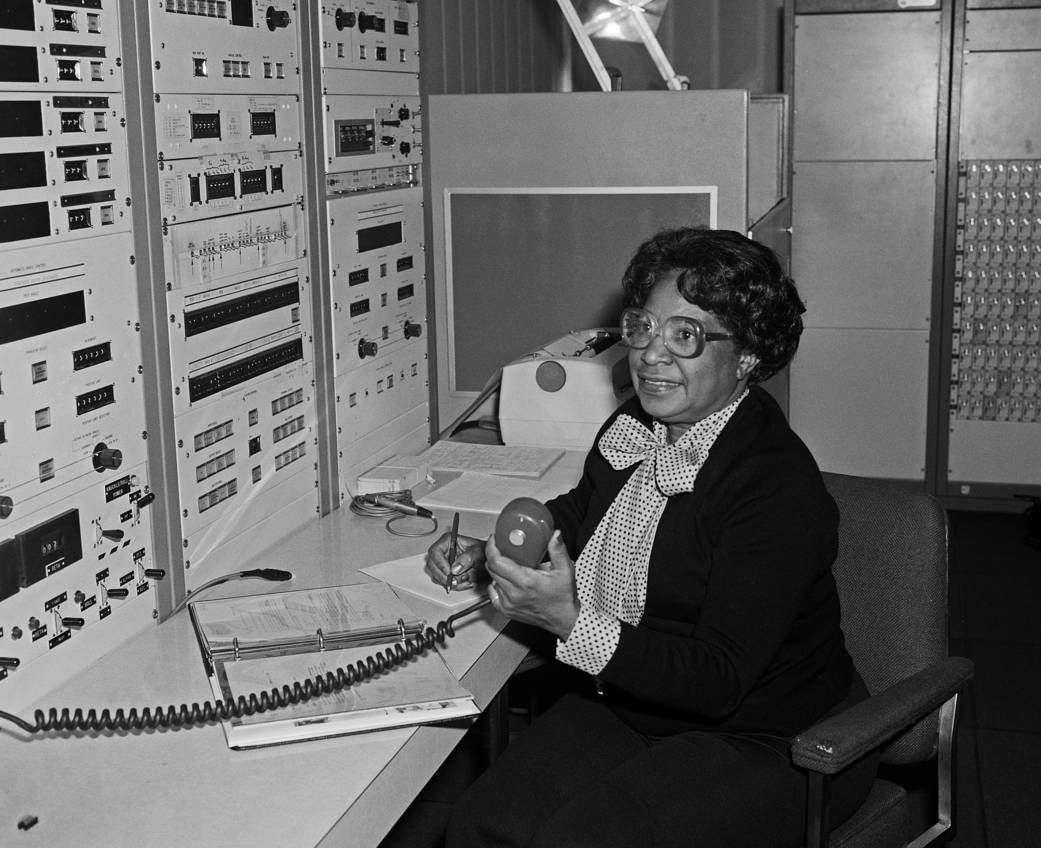 Mary W. Jackson at Work NASA Langley