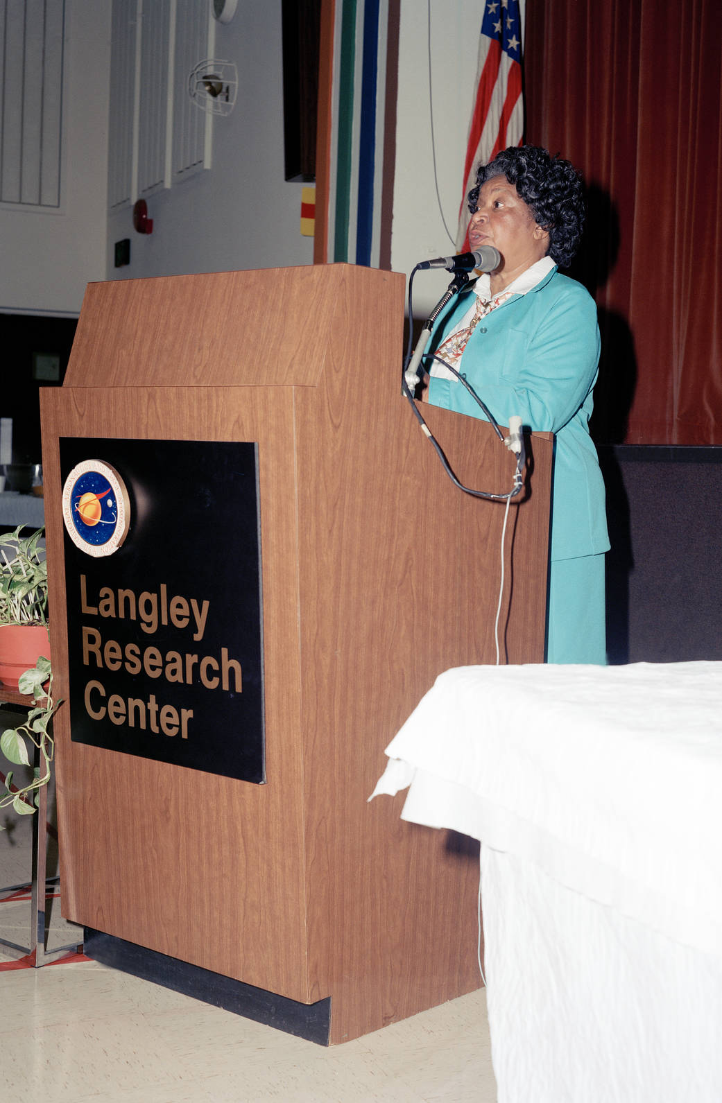Federal Women's Program speaking is Mary W. Jackson