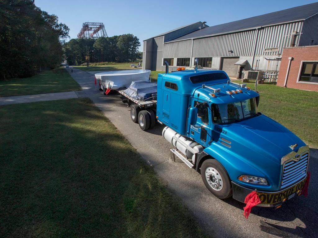 Orion Heat Shield Leaves NASA Langley for Florida
