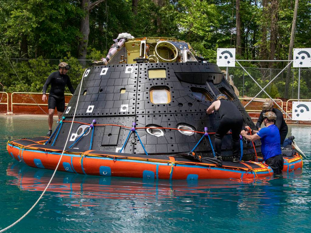 Splashing Around with Orion