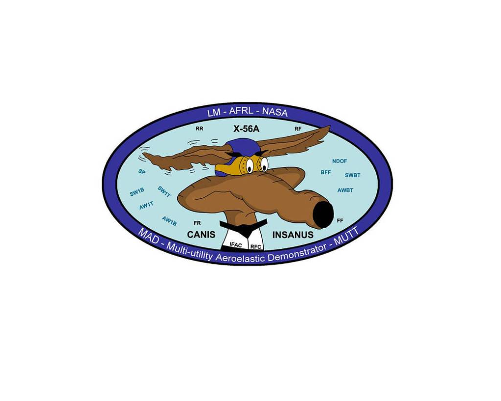 Logo: X-56A MAD MUTT
