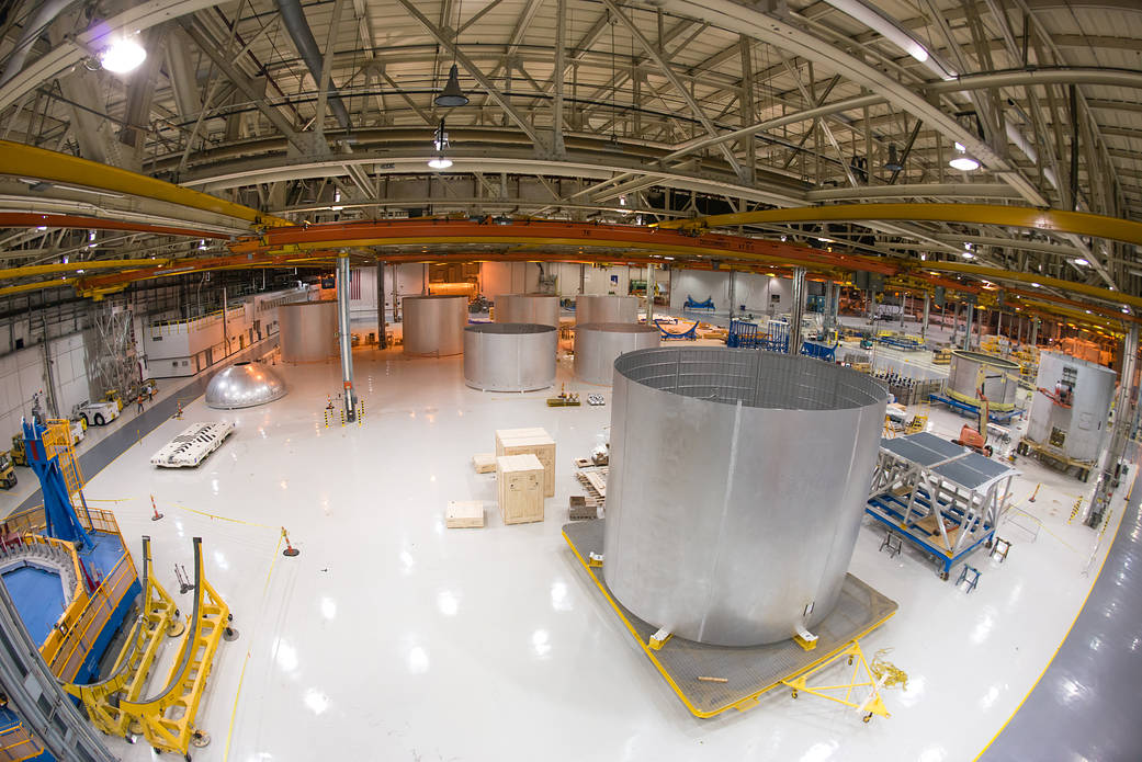 Hardware Completed for SLS Core Stage Tanks