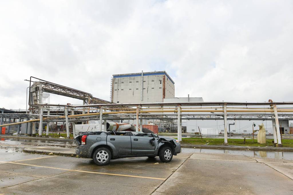 Michoud Assembly Facility Tornado Damage