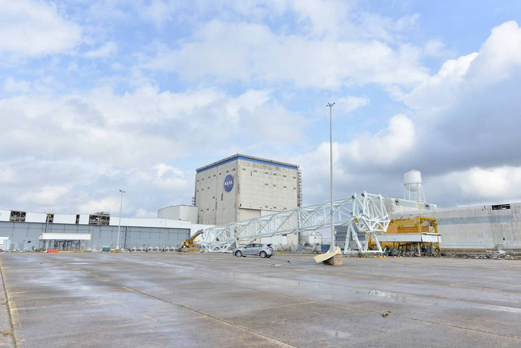 Tornado Damage at Michoud Assembly Facility
