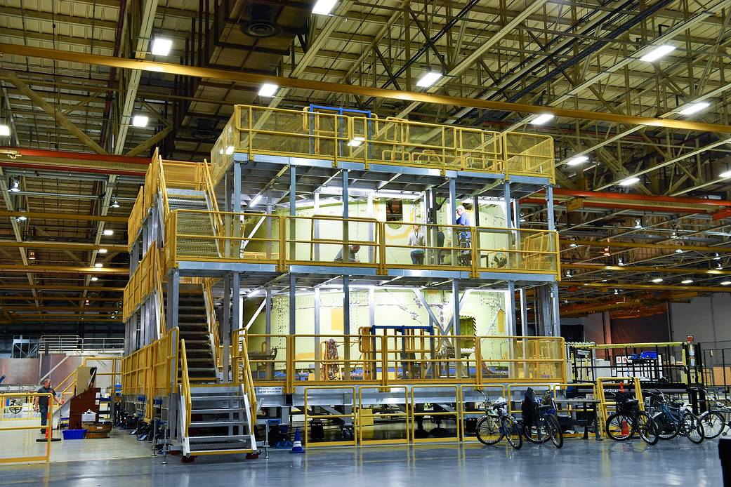 Space Launch System Team Begins Work After Michoud Tornado.
