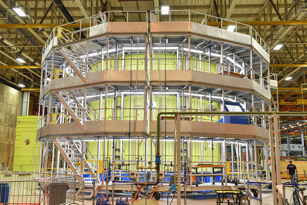 Intertank for First SLS Flight Nears Final Completion