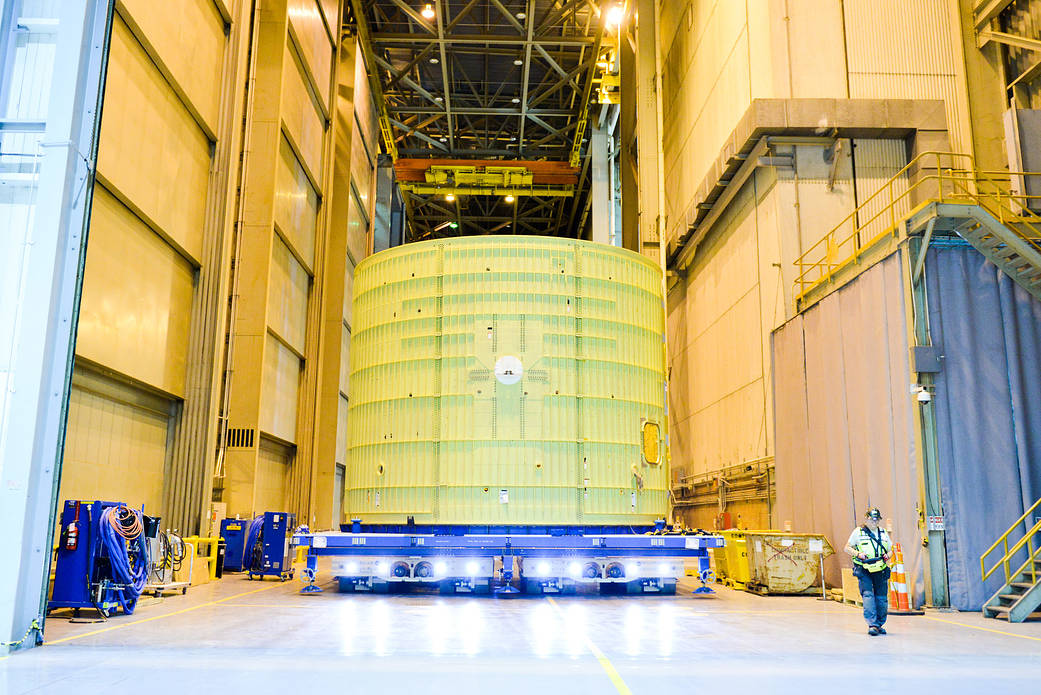 SLS Interank Completes Structural Assembly