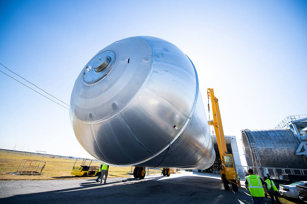 Artemis II propellant tanks for NASA’s SLS rocket moving to the next phase of manufacturing at NASA’s Michoud