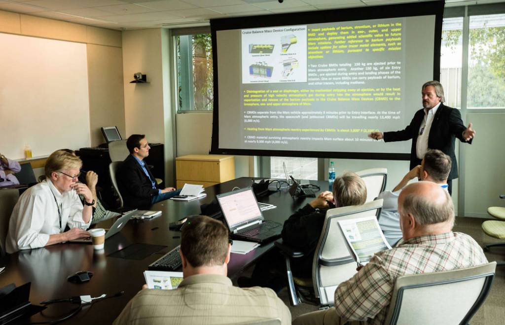Ted Ground, winner of the NASA Mars Balance Mass Challenge