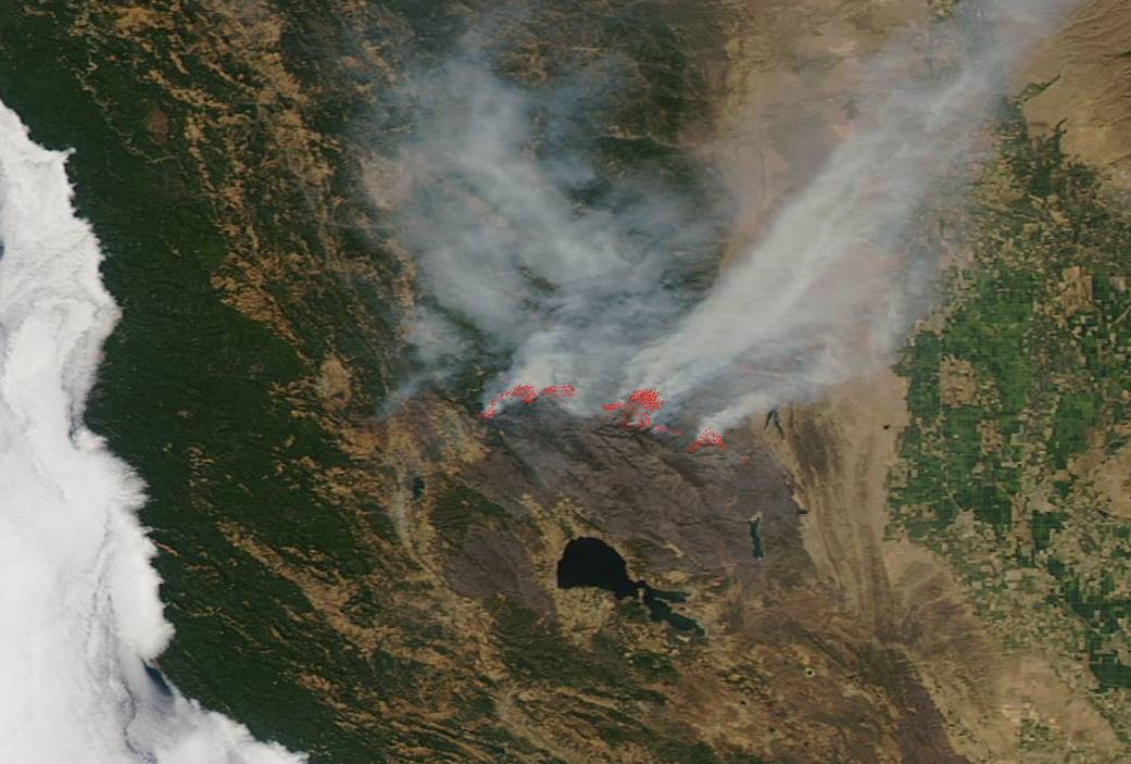 Mendocino Complex fire