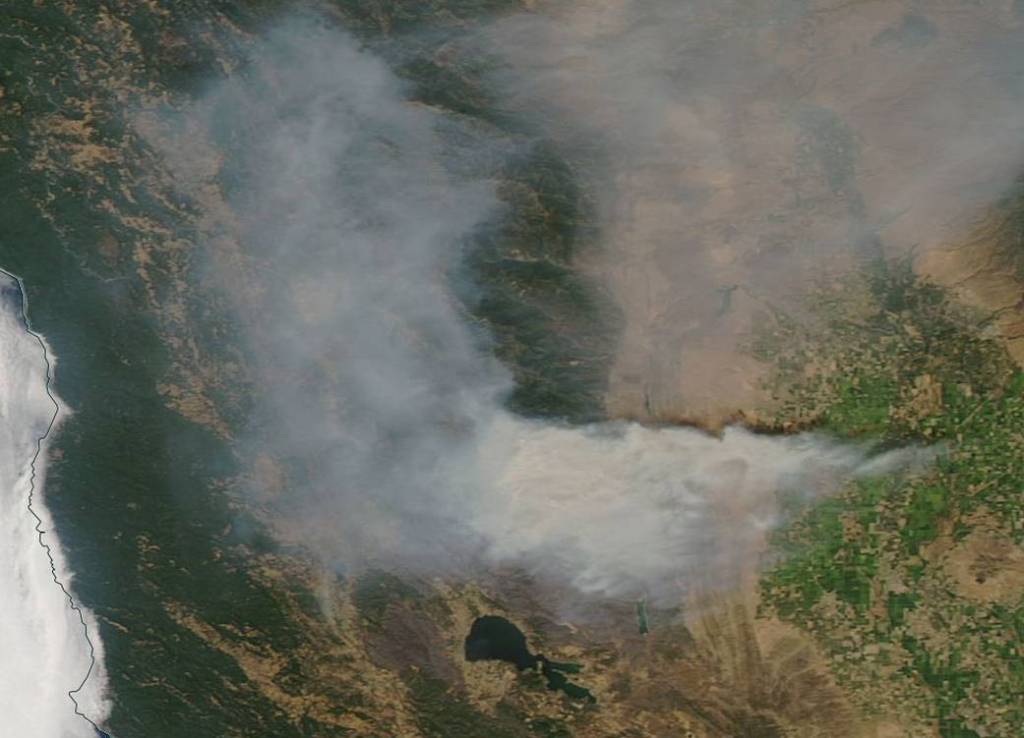 California’s Mendocino Complex Fire Still Ongoing