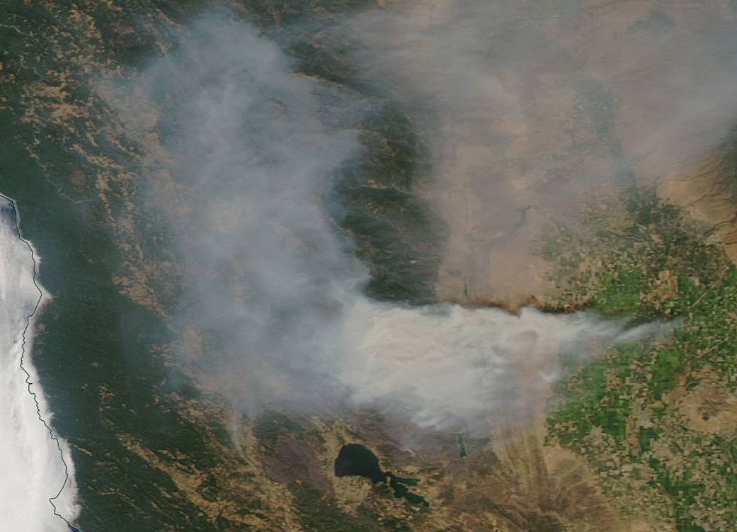 Mendocino Complex of fires