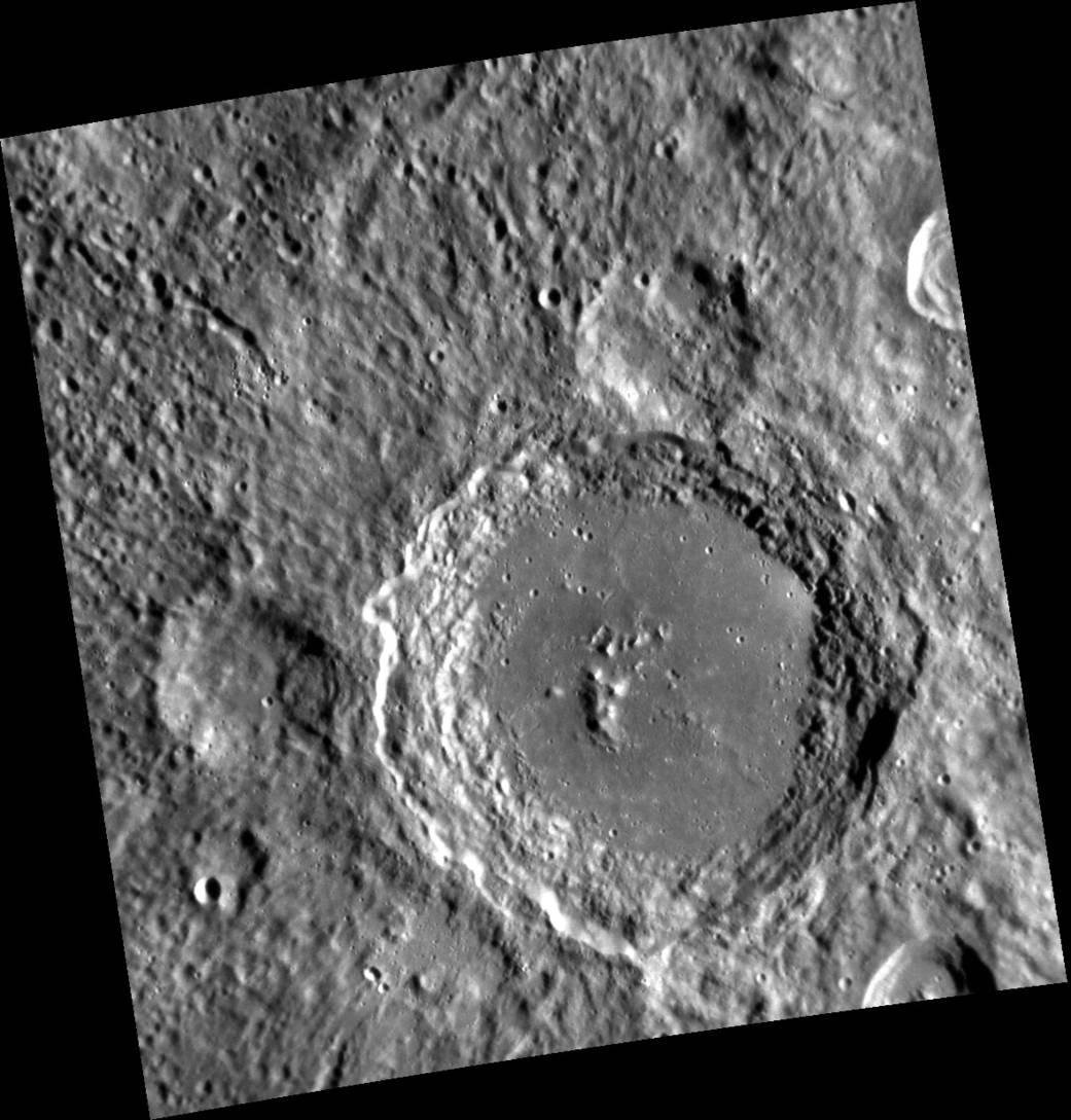 Mercury's Lennon Crater
