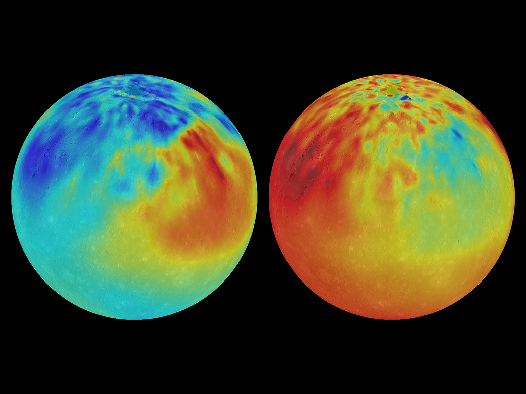 chemical composition of Mercury and discovered striking regions of chemical diversity