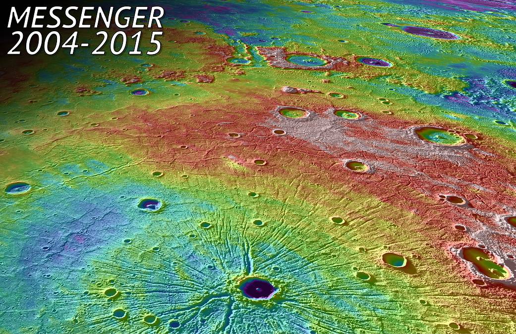 a depression about 1500 km in diameter formed several billion years ago by the impact of a large projectile into the surface of 