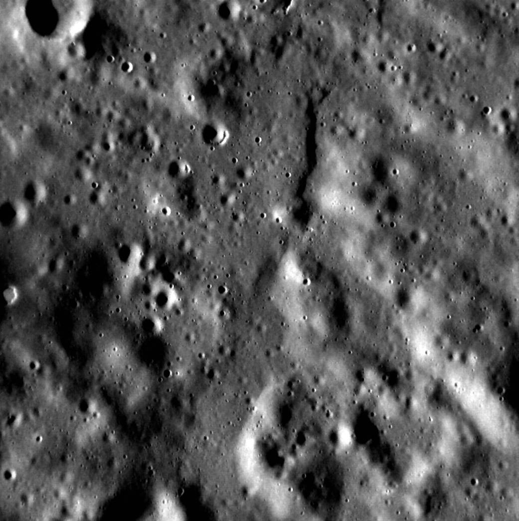 Three small hollows can be spotted in this scene 
