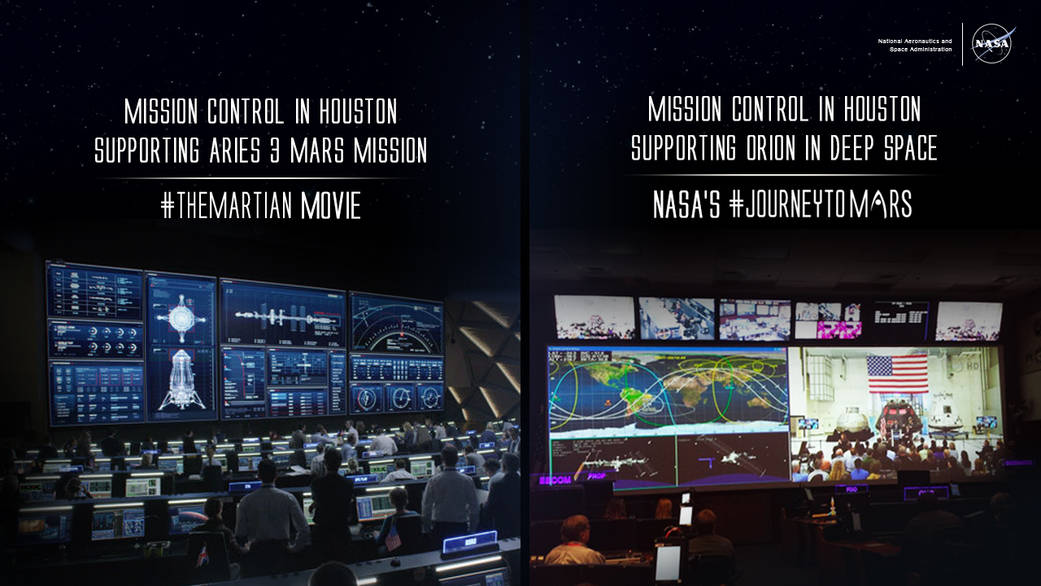 Mission Control in Houston Supporting Orion in Deep Space