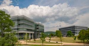 MSFC Campus Showing Buildings 4221 and 4203.
