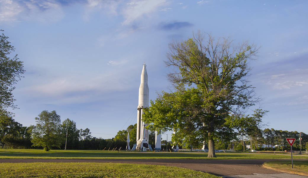 MSFC Rocket Park.
