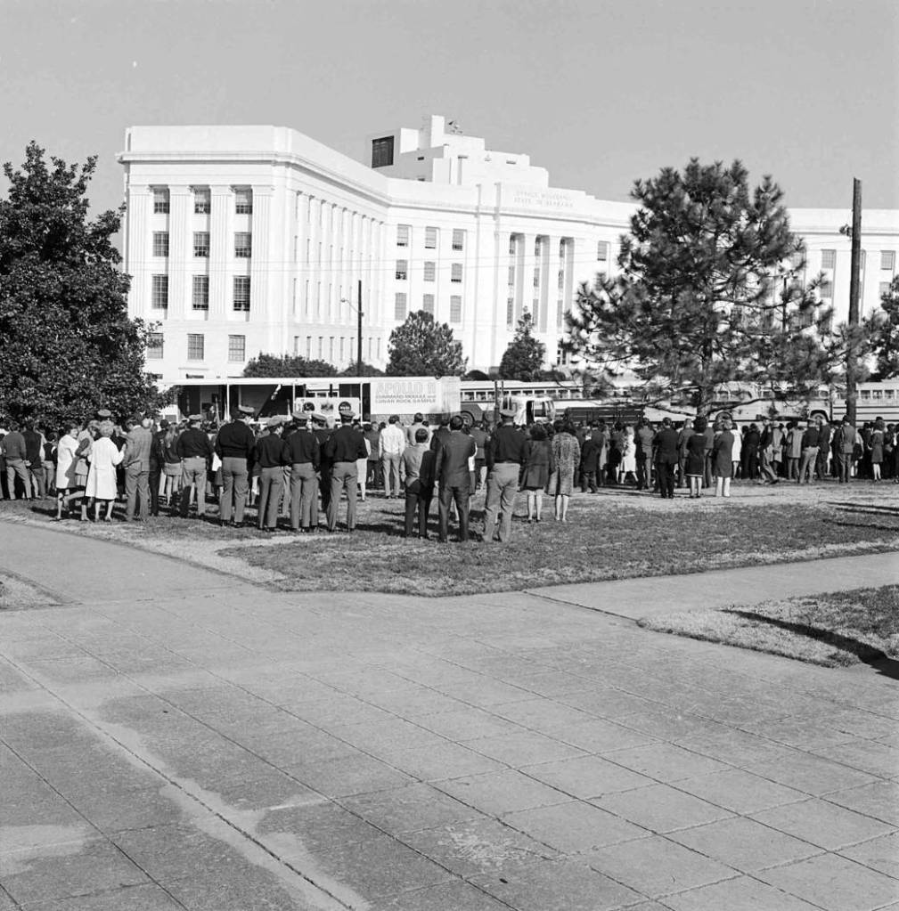 Visitors Arriving at Apollo 11 Exhibit