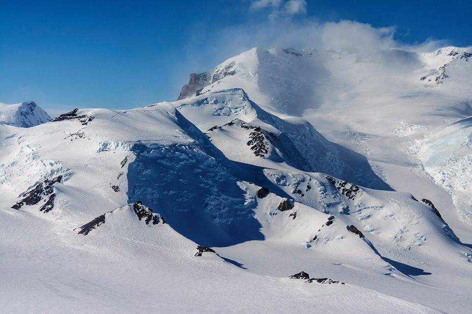 A view of Mount Murphy in Antarctica's Marie Byrd Land seen on the Nov. 7, 2014