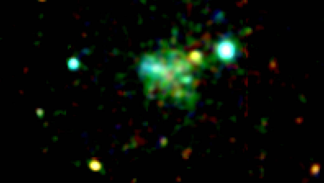 X-ray image of emission around a rare ultra-magnetic neutron star