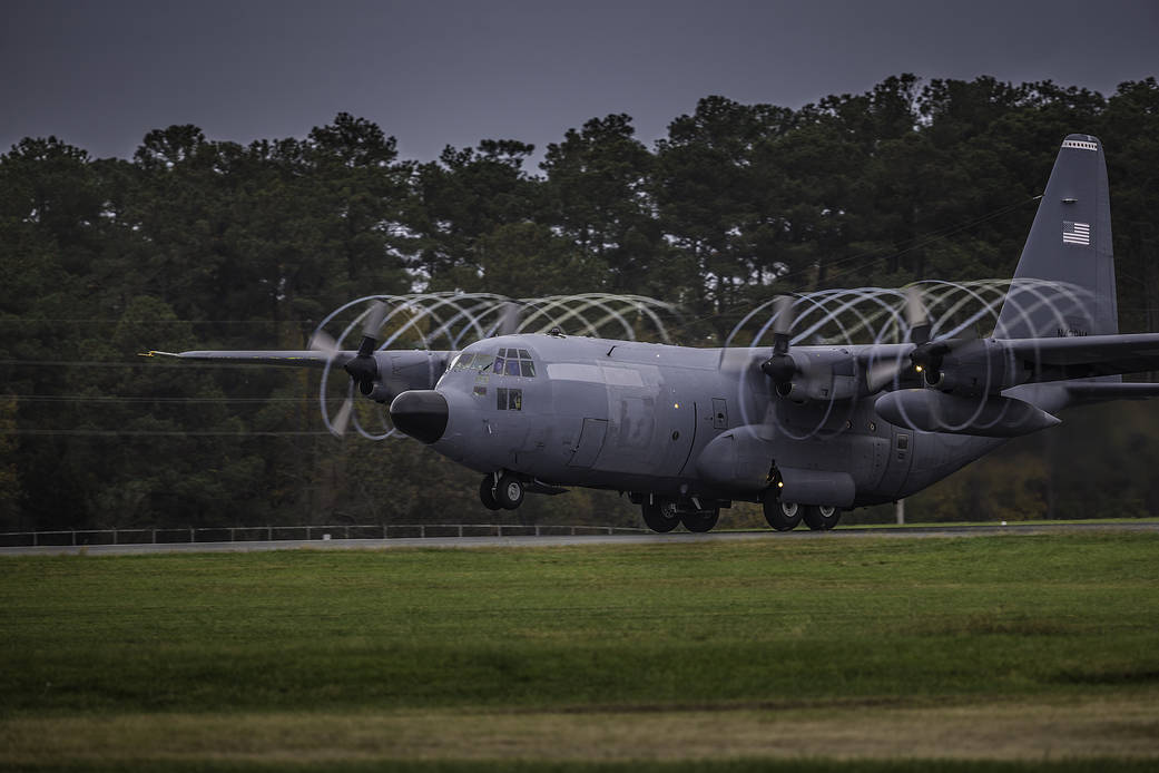 C-130H Hercules Taking Off