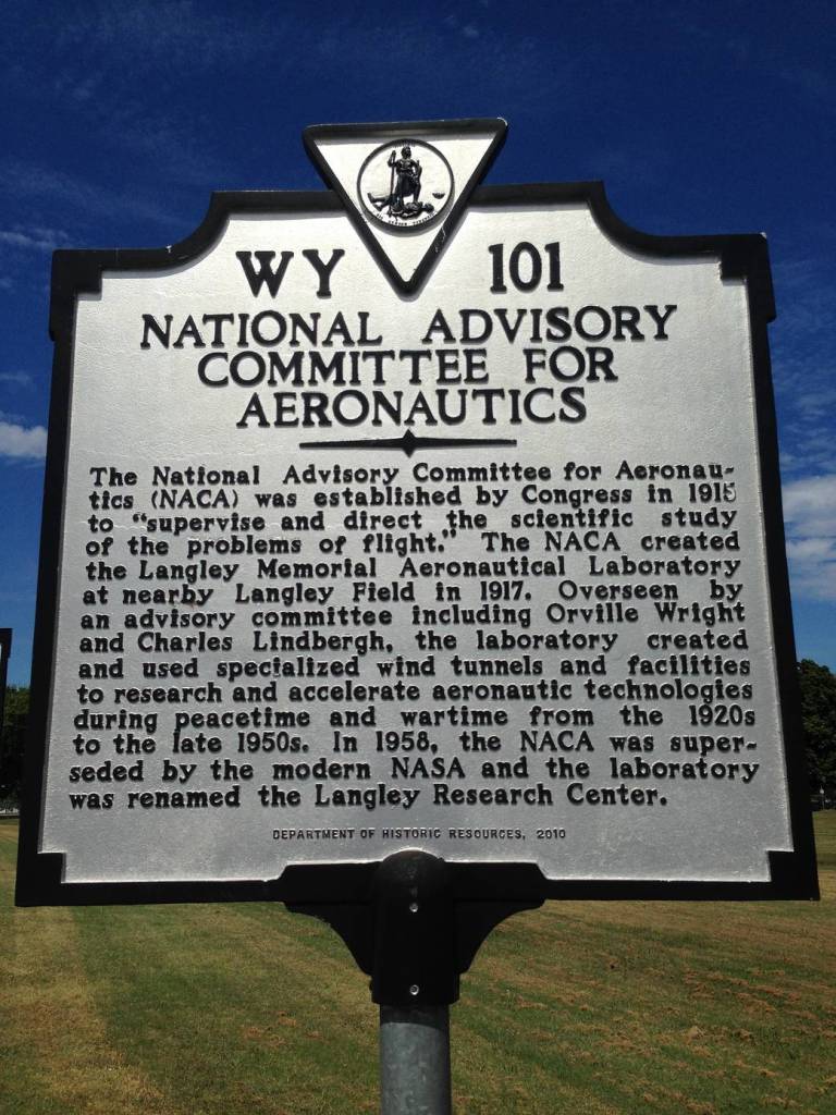 NACA Historic Marker