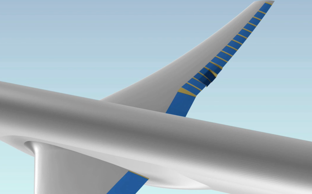 distributed aircraft wing flap system