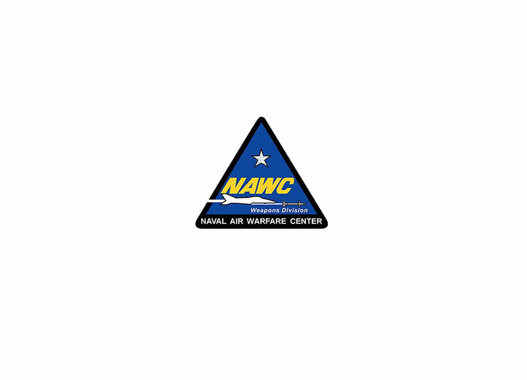 NAWC logo, triangle w blue background, white star