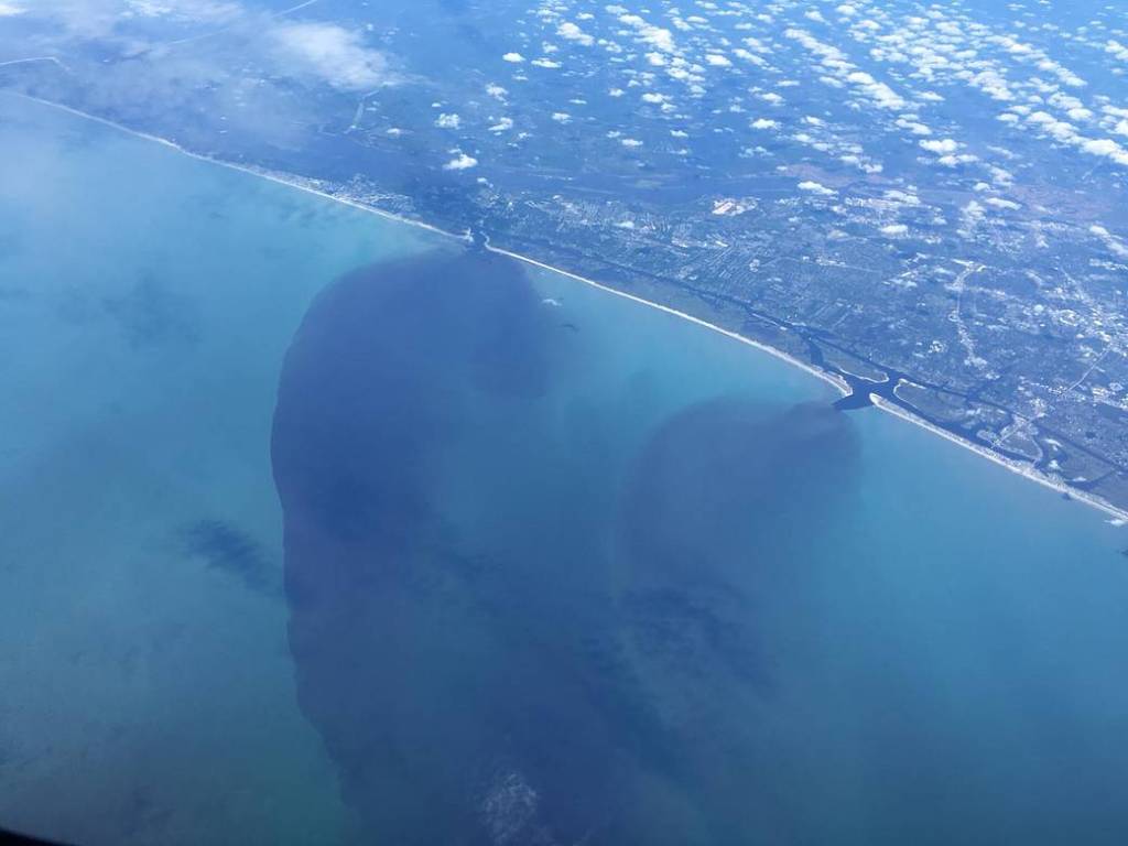 View of Receding Flood Waters from NASA G-III