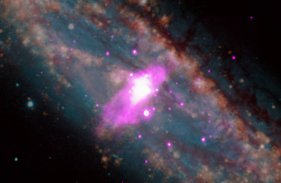 Chandra Determines What Makes a Galaxy’s Wind Blow
