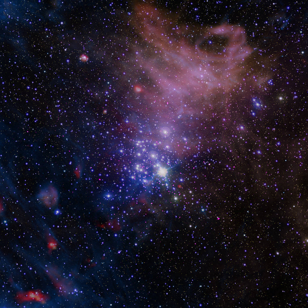 Stellar cluster NGC 3293.